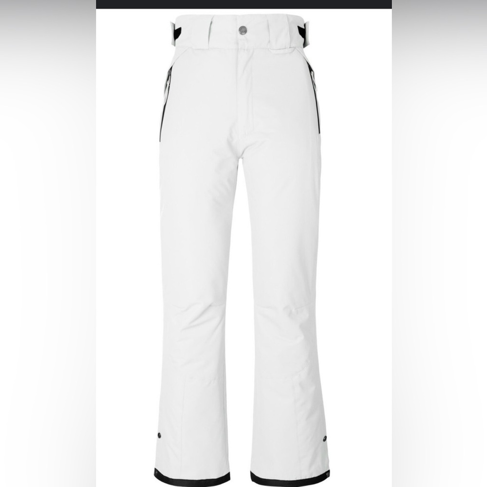 Womens White waterproof Ski Pants. Like new. Worn once.Brand-Wantdo.Size Large.